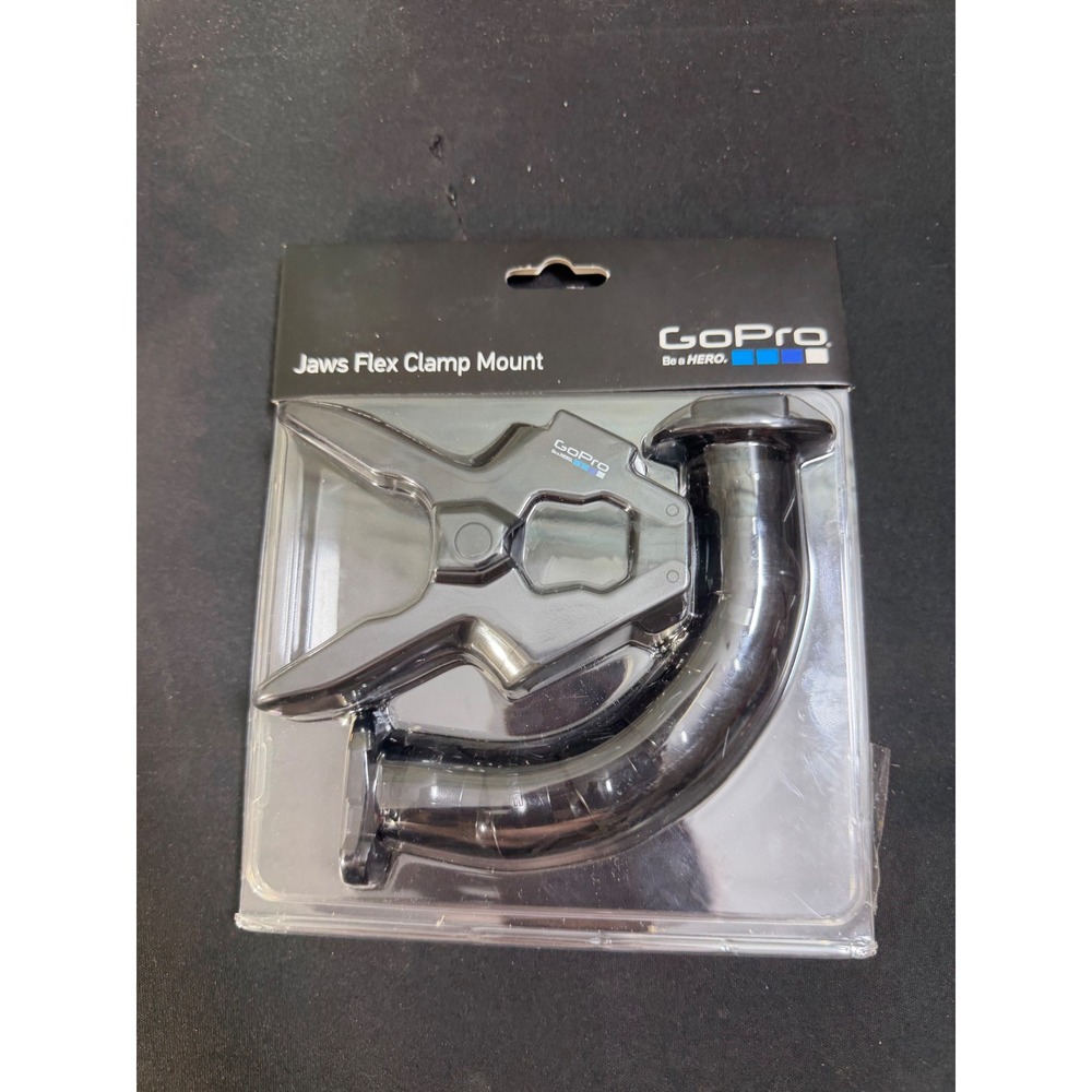 GoPro Jaws Flex Clamp Mount OS Black New ACMPN-001 Adjustable Neck Accessory